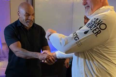 John Fury reveals Mike Tyson has AGREED to fight him after meeting at Jake Paul fight in Saudi..