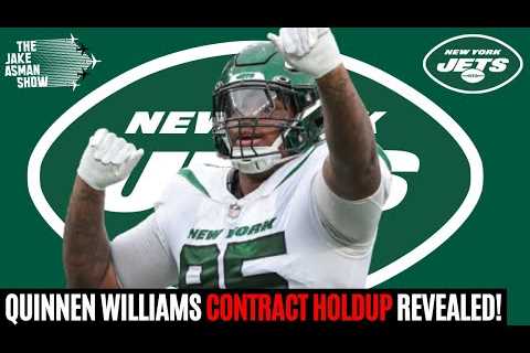 Reacting to the latest REPORT involving the New York Jets contract talks with Quinnen Williams!?