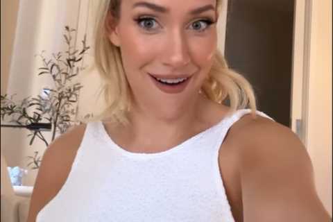 Paige Spiranac blown away by cheeky fan’s pickup line and gasps ‘that is SO good’ after revealing..