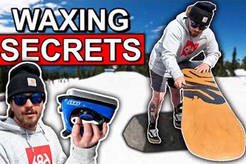 Learn The Secrets of Snowboard Waxing & Tuning