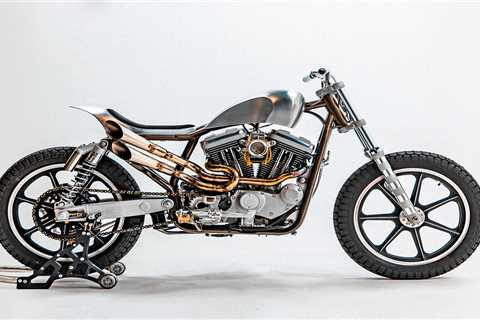 Giddy up: Colt Wrangler’s prizewinning Harley Sportster