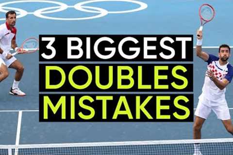 3 Biggest Doubles Mistakes and How to Correct Them! - Tennis Doubles Strategy and Tactics