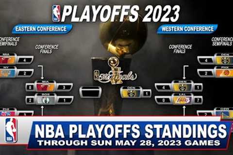 NBA STANDINGS TODAY through MAY 27, 2023 games | NBA HIGHLIGHTS| NBA PLAYOFFS HIGHLIGHTS