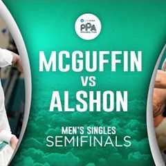 McGuffin and Alshon compete for a spot in Men's Singles on Championship Sunday