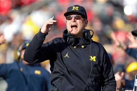 Michigan HC Jim Harbaugh explains away NFL interest: 'It's an ongoing thing'