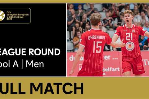 LIVE | Denmark vs. Portugal – CEV Volleyball European Golden League 2023