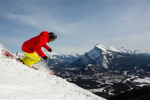 Skiing in the Canadian Rockies