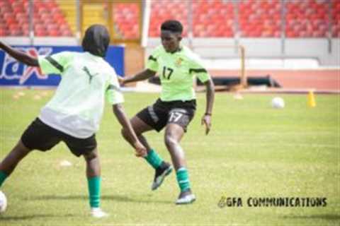 WAFU B Girls Cup: Pictures from Black Princesses last training session before final against Nigeria ..