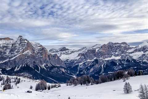 Skiing in the Italian Dolomites