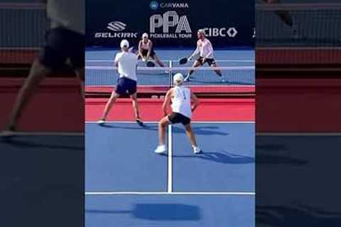 I-formations on the PPA Tour #pickleball