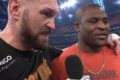 Tyson Fury brutally hits back at ‘big, stiff tramp’ Francis Ngannou after ex-UFC champ ramps up war ..