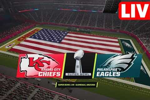 NFL LIVE🔴 Kansas City Chiefs vs Philadelphia Eagles - Super Bowl 57 - 12th February 2023 NFL 23