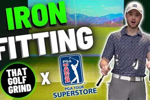 I Got Fitted For BRAND NEW GOLF CLUBS At The PGA TOUR Superstore!!