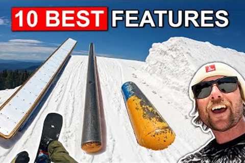 10 Best Park Features for Spring Snowboarding