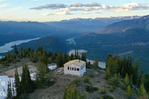 June Skiing at Green Mountain Fire Lookout