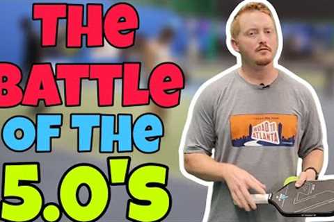 The Battle Of The 5.0s Pickleball Men's Doubles