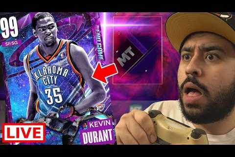 *LIVE* Spending EVERYTHING for Endgame Kevin Durant and New Free Dark Matters NBA 2K23 MyTeam