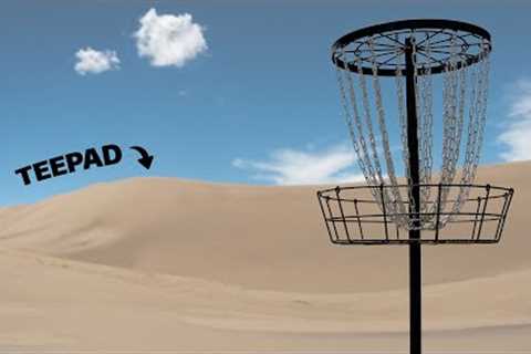 We Played Disc Golf on MASSIVE Sand Dunes