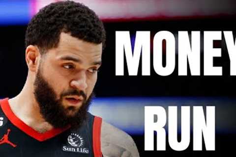 RAPTORS FAMILY: FRED VANVLEET IS GOING FOR ALL HE CAN GET, $90 MILLION ISN'T AN OPTION....