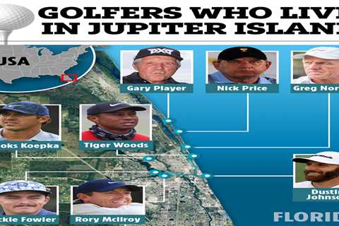Golfing star like Woods, McIlroy, Koepka and Johnson own amazing mansions in tax-haven Jupiter..
