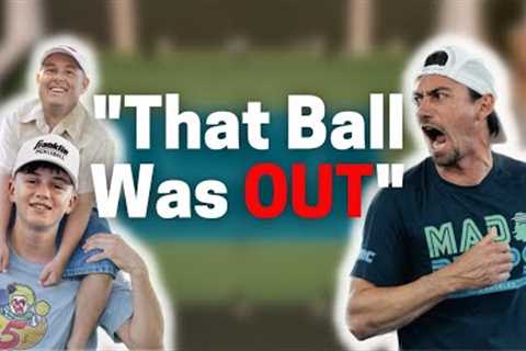 Multiple Controversial Moments in this Major League Pickleball Match