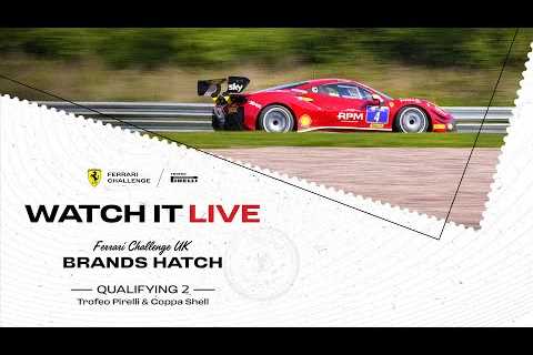 Ferrari Challenge UK - Brands Hatch, Qualifying 2 Trofeo Pirelli & Coppa Shell