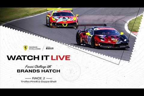 Ferrari Challenge UK - Trofeo Pirelli & Coppa Shell - Brands Hatch, Race 2