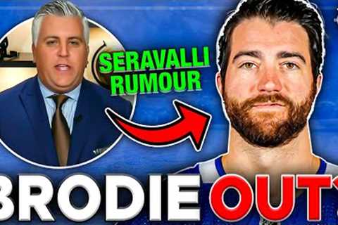 Leafs BUYING OUT TJ Brodie?? - Seravalli Predicts CRAZY Off-Season Move | Toronto Maple Leafs News