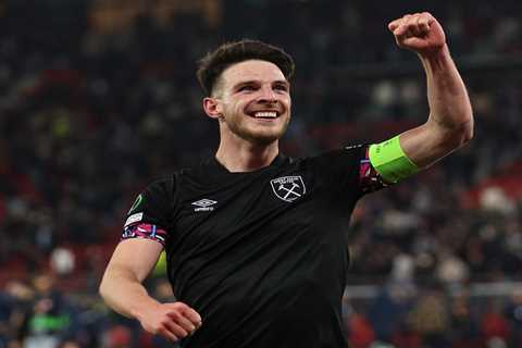 West Ham line up ex-Arsenal bad boy who ‘bragged about £40k-a-week wages’ to replace Declan Rice