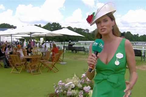 ITV presenter’s daring dress at Royal Ascot leaves racing fans in disbelief as they say ‘wow… just..