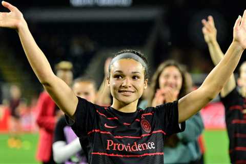 Sophia Smith’s hat trick leads Thorns over Spirit in final game before USWNT start World Cup..
