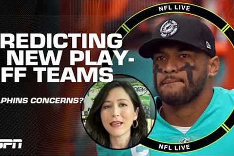Lions IN, Dolphins OUT⁉ What four NEW teams will make the 2024 NFL Playoffs? 🤔 | NFL Live