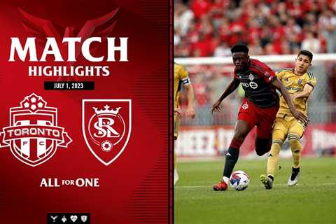 MATCH HIGHLIGHTS: Toronto FC vs. Real Salt Lake | July 1, 2023