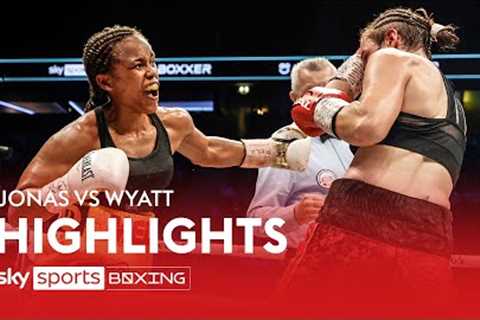 HIGHLIGHTS! Natasha Jonas vs Kandi Wyatt  IBF Welterweight Title