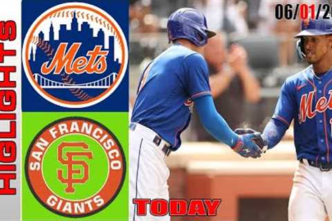 New York Mets vs San Francisco Giants FULL GAME HIGHLIGHTS | MLB To Day July 01, 2023 | MLB 2023