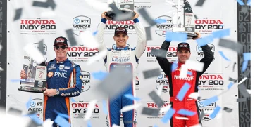 Palou Goes Three in Row With Mid-Ohio Race Win