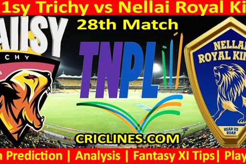 Today Match Prediction-BT vs NRK-TNPL T20 2023-28th Match-Who Will Win