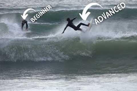 When advanced surfers surf a beginner wave (Muizenberg Surf Vlog)