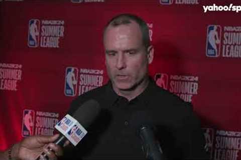 Raptors’ Pat Delaney on Gradey Dick, Markquis Nowell and loss to Bulls