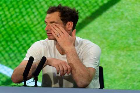 Watch as devastated Andy Murray is told basic umpire error cost him dearly in Wimbledon defeat to..