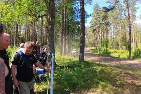 1. BAUHAUS Royal Rally of Scandinavia 2023, Timo Schulz crash