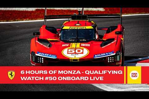 Ferrari Hypercar | Onboard the #50 for Qualifying at 6 Hours of Monza 2023 | FIA WEC