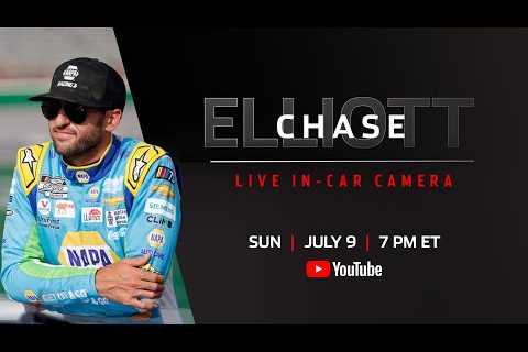 Chase Elliott In-Car Camera presented by Coca-Cola