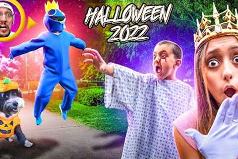 Halloween 2022 was a Stranger Thing this year! (FV Family Haunted Vlog)