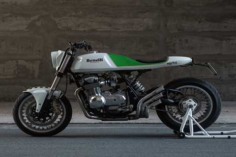 Six-cylinder symphony: A Benelli Sei café racer from Portugal