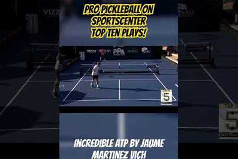 Pro pickleball on SportsCenter Top Ten #ppatour #pickleball #sportscentertop10