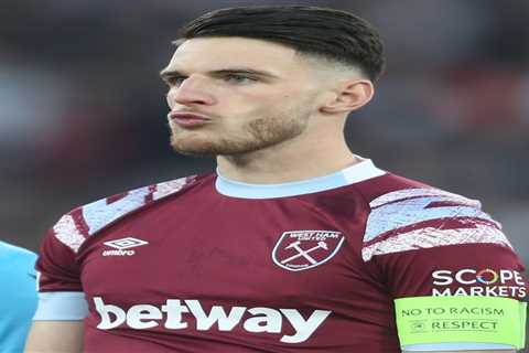 Declan Rice FINALLY completes £105m transfer to Arsenal as  West Ham officially confirm his exit