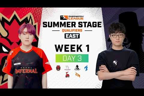 Overwatch League 2023 Season | Summer Qualifiers East | Week 1 Day 3