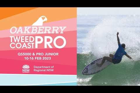 WATCH LIVE Day 4 of the Oakberry Tweed Coast Pro