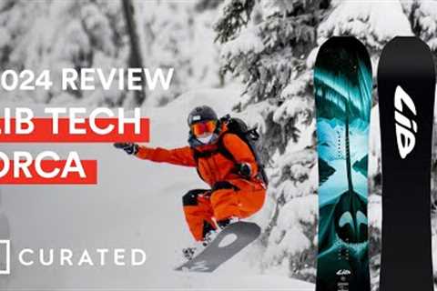 2024 Lib Tech Orca Snowboard Review | Curated